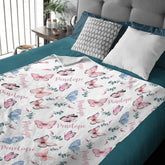 Custom Butterfly Name Blanket-Gift for Kids